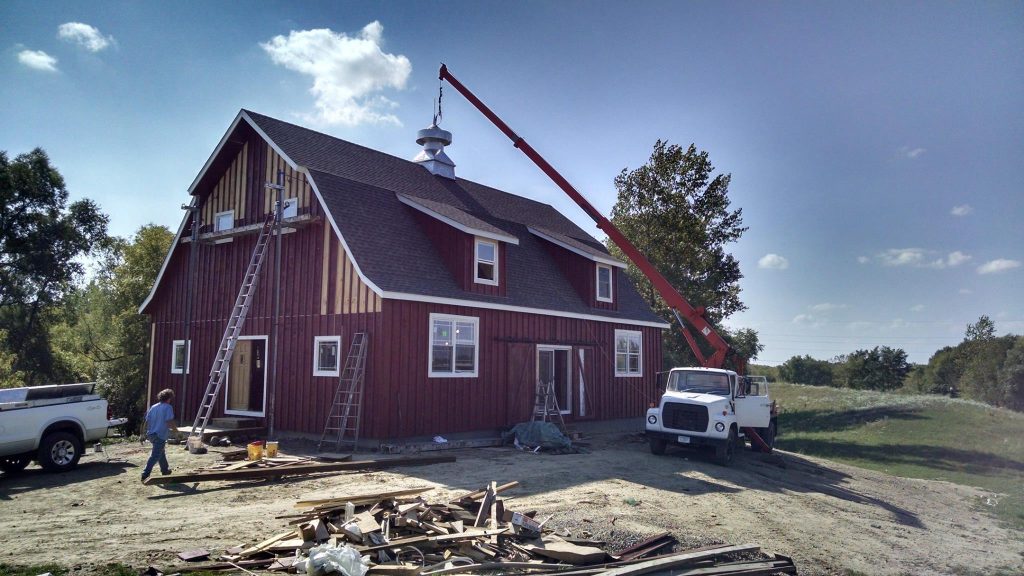 Building a barn home